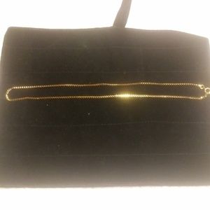17" Gold Plated Box Chain